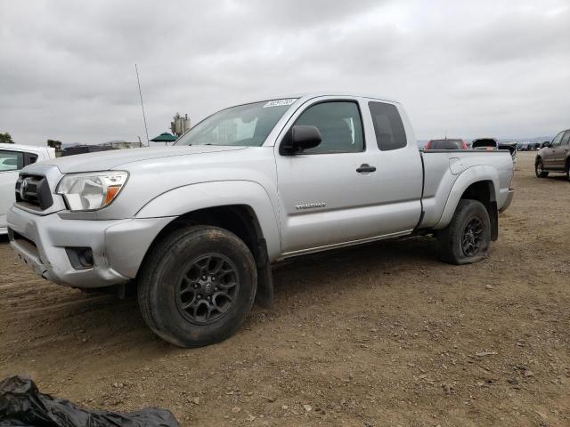 5TFTX4GN5DX025135 - 2013 TOYOTA TACOMA PRERUNNER ACCESS CAB SILVER photo 1