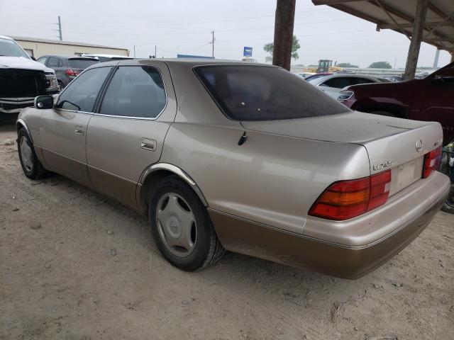 JT8BH28F8V0096066 - 1997 LEXUS LS 400 GOLD photo 2