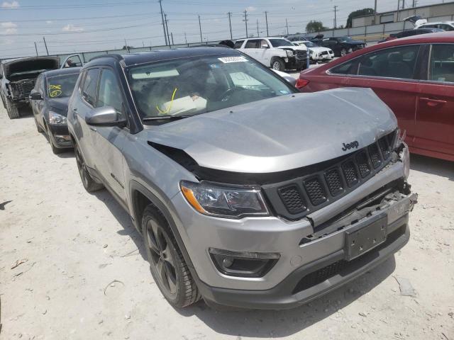 3C4NJCBB5KT832961 - 2019 JEEP COMPASS LA SILVER photo 1