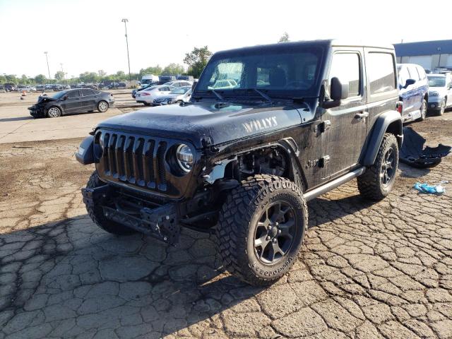 1C4GJXAN6MW631711 - 2021 JEEP WRANGLER SPORT BLACK photo 1