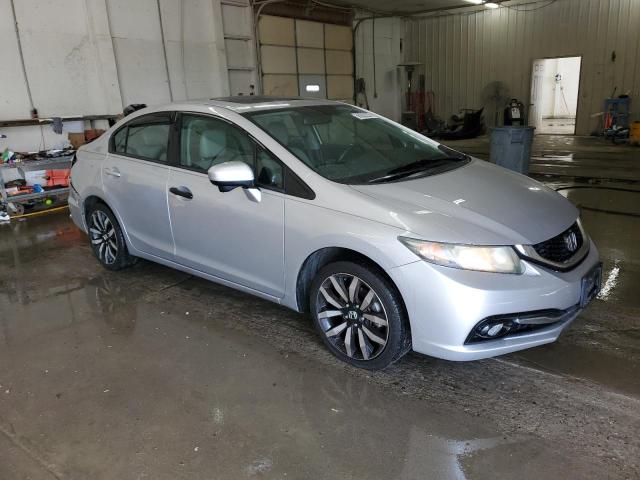 19XFB2F91FE055112 - 2015 HONDA CIVIC EXL SILVER photo 4