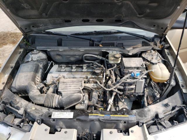 1G8AL55F47Z176605 - 2007 SATURN ION LEVEL 3 BEIGE photo 11