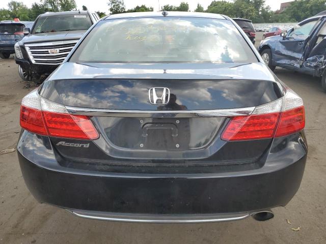 1HGCR2F8XDA267465 - 2013 HONDA ACCORD EXL BLACK photo 6