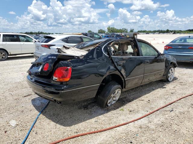 JT8BD69SX30185536 - 2003 LEXUS GS 300 BLACK photo 3