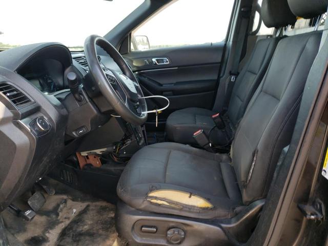 1FM5K8AR4JGC33993 - 2018 FORD EXPLORER POLICE INTERCEPTOR BLACK photo 7