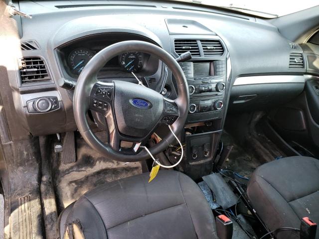 1FM5K8AR4JGC33993 - 2018 FORD EXPLORER POLICE INTERCEPTOR BLACK photo 8