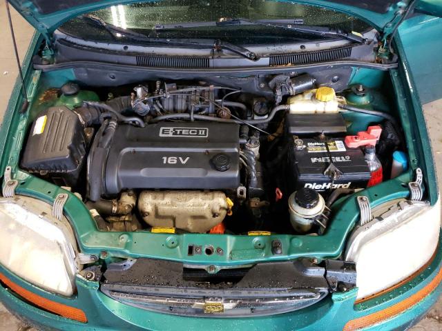 KL1TJ52684B192391 - 2004 CHEVROLET AVEO LS 绿色 照片 11