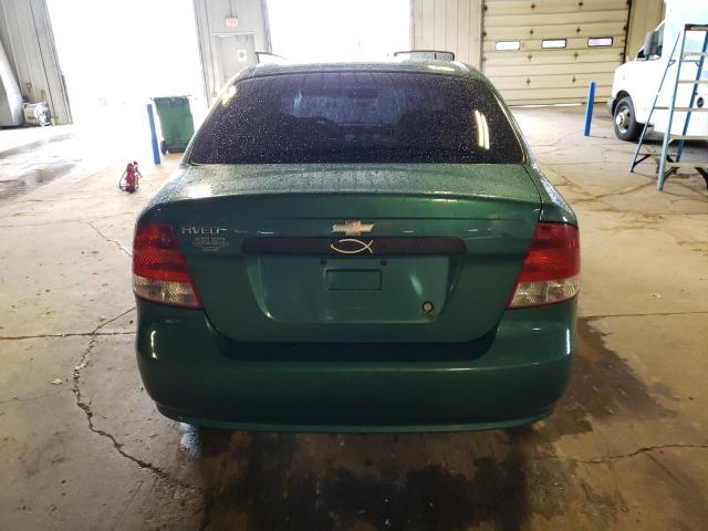 KL1TJ52684B192391 - 2004 CHEVROLET AVEO LS 绿色 照片 6
