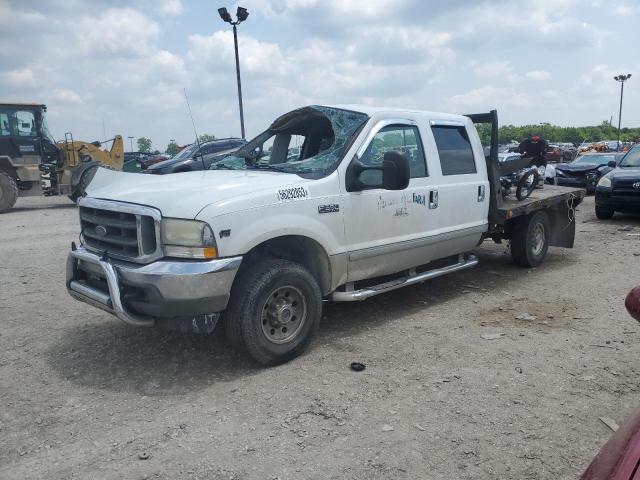 1FTSW31SX2ED09327 - 2002 FORD F350 SRW SUPER DUTY WHITE photo 1