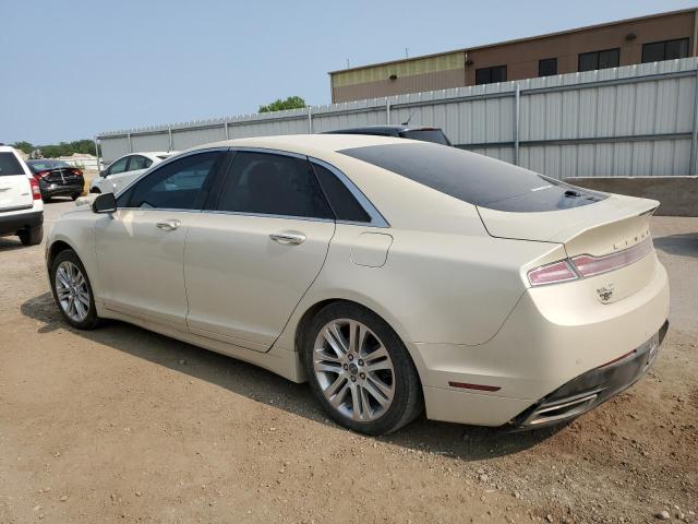 3LN6L2LU8ER810765 - 2014 LINCOLN MKZ HYBRID BEIGE photo 2