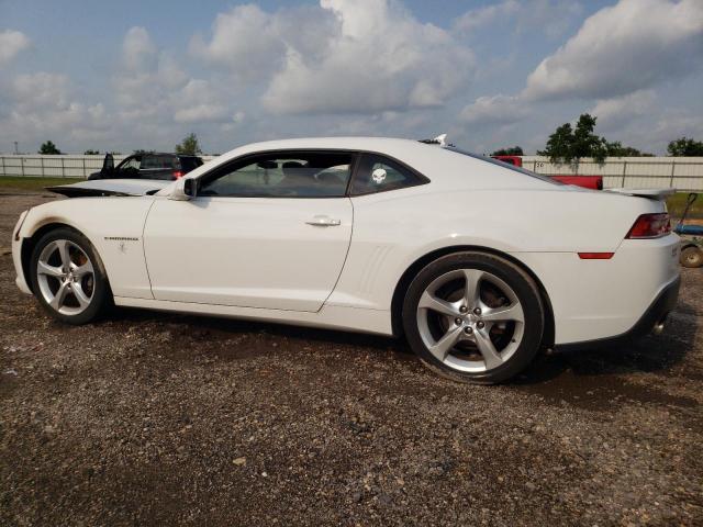 2G1FD1E38F9190497 - 2015 CHEVROLET CAMARO LT WHITE photo 2