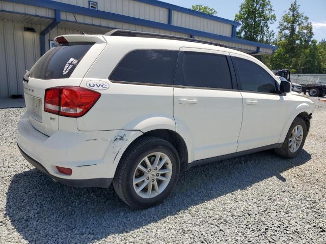 3C4PDCBG6JT273902 - 2018 DODGE JOURNEY SXT WHITE photo 3