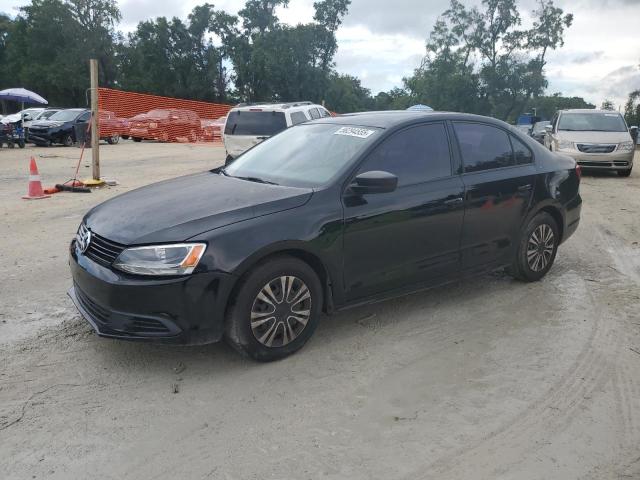 3VW2K7AJ7EM432931 - 2014 VOLKSWAGEN JETTA BASE 黑色 照片 1