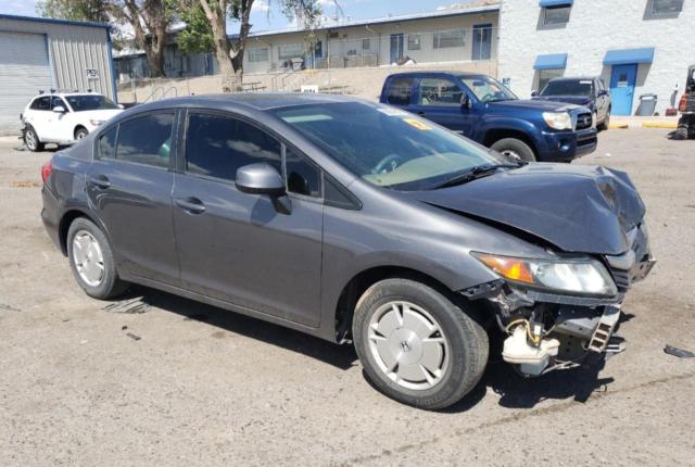 2HGFB2F67CH322504 - 2012 HONDA CIVIC HF GRAY photo 4