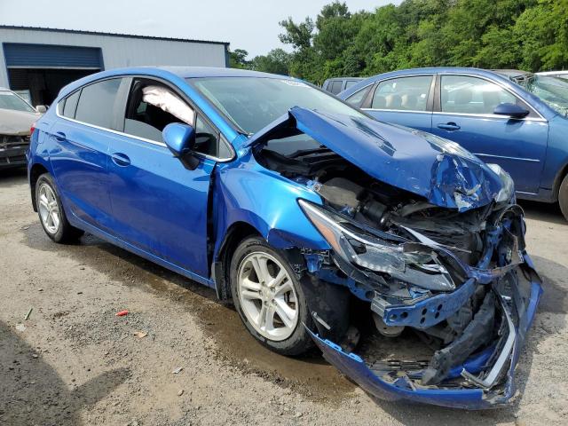 3G1BE6SM9JS654401 - 2018 CHEVROLET CRUZE LT BLUE photo 4