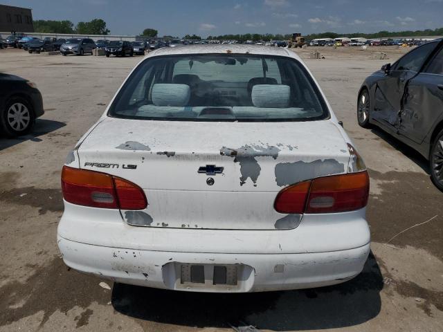 1Y1SK5280WZ422403 - 1998 CHEVROLET GEO PRIZM BASE WHITE photo 6