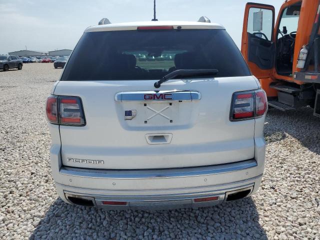 1GKKRTKD5GJ140344 - 2016 GMC ACADIA DENALI WHITE photo 6