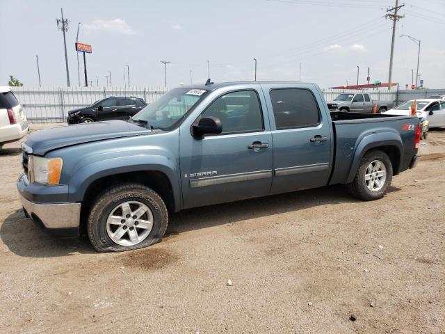 3GTEK23359G115607 - 2009 GMC SIERRA K1500 SLE BLUE photo 1