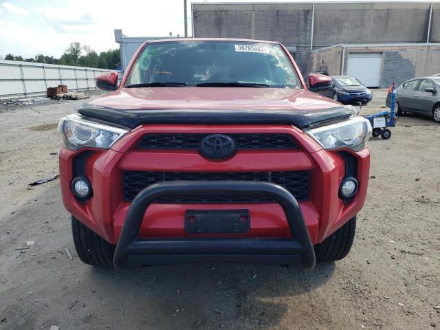 JTEBU5JR6G5335134 - 2016 TOYOTA 4RUNNER SR5/SR5 PREMIUM 红色 照片 5
