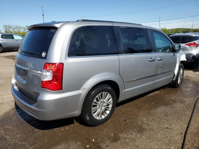 2C4RC1CG9ER311114 - 2014 CHRYSLER TOWN & COU TOURING L SILVER photo 3