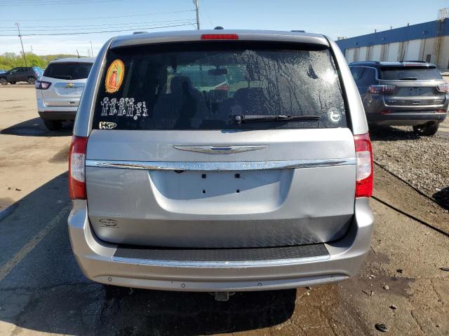 2C4RC1CG9ER311114 - 2014 CHRYSLER TOWN & COU TOURING L SILVER photo 6