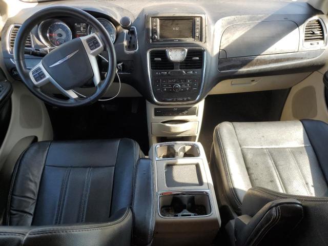 2C4RC1CG9ER311114 - 2014 CHRYSLER TOWN & COU TOURING L SILVER photo 8