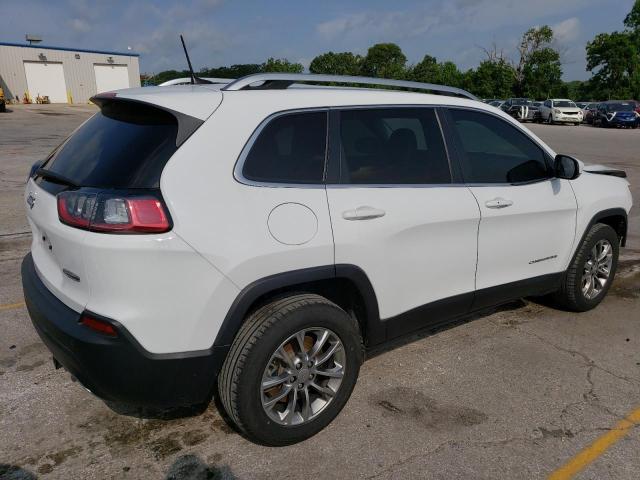 1C4PJLMX1MD130548 - 2021 JEEP CHEROKEE LATITUDE LUX WHITE photo 3