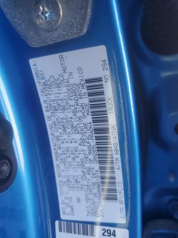 3TMJU62N98M061974 - 2008 TOYOTA TACOMA DOUBLE CAB PRERUNNER BLUE photo 12