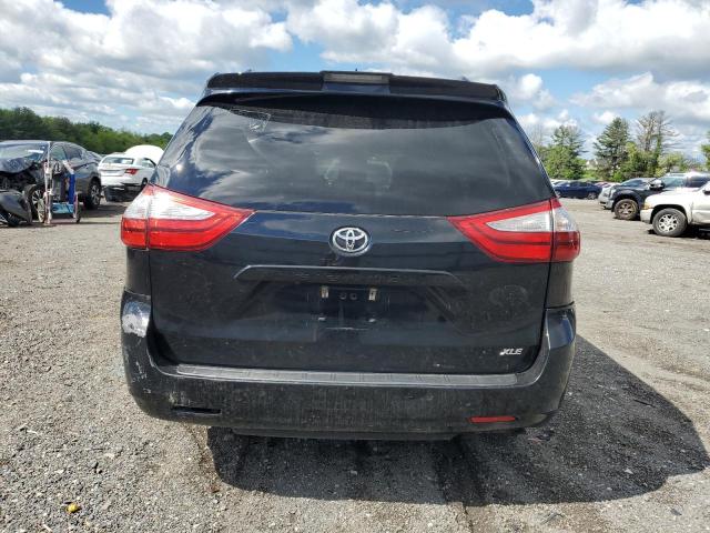 5TDYZ3DC8KS018583 - 2019 TOYOTA SIENNA XLE შავი ფოტო 6