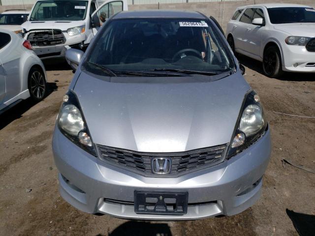 JHMGE8H52CC026034 - 2012 HONDA FIT SPORT SILVER photo 5