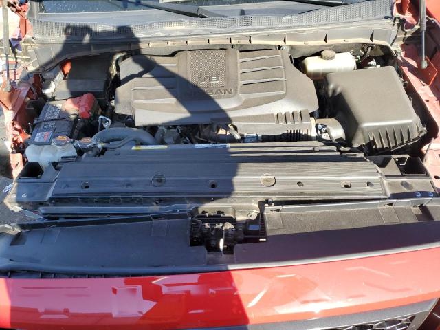 1N6AA1ED4PN112409 - 2023 NISSAN TITAN SV RED photo 11