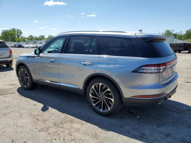 5LM5J7XC4LGL20616 - 2020 LINCOLN AVIATOR RESERVE SILVER photo 2