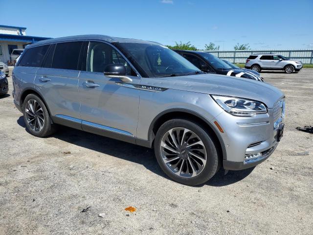 5LM5J7XC4LGL20616 - 2020 LINCOLN AVIATOR RESERVE SILVER photo 4