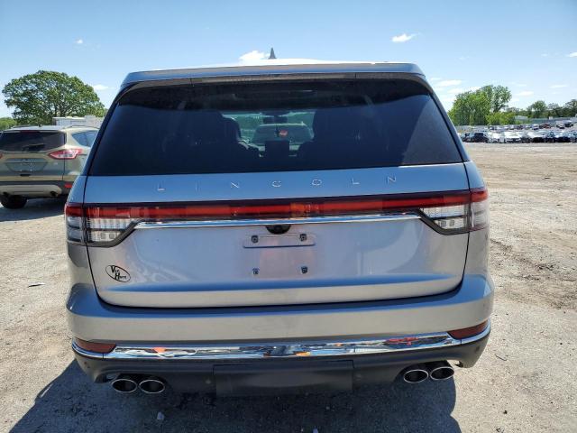 5LM5J7XC4LGL20616 - 2020 LINCOLN AVIATOR RESERVE SILVER photo 6