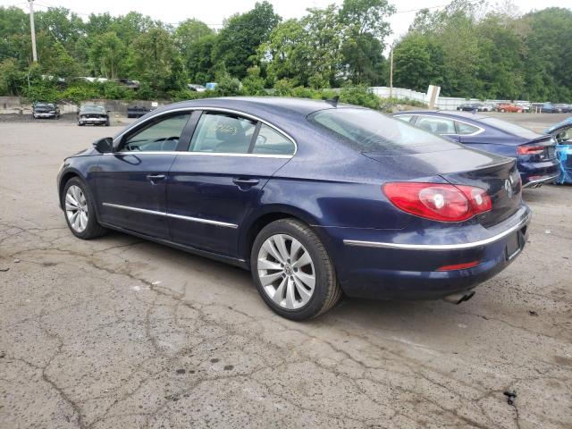 WVWMN7AN9CE501126 - 2012 VOLKSWAGEN CC SPORT BLUE photo 2