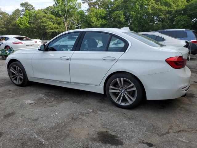 WBA8B9G55JNU98927 - 2018 BMW 330 I WHITE photo 2