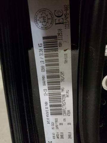 1C6RR7LT7KS747296 - 2019 RAM 1500 CLASS SLT 黑色 照片 12