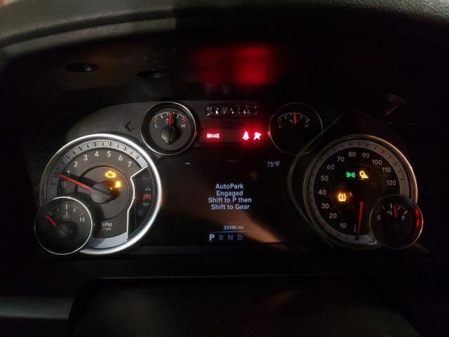 1C6RR7LT7KS747296 - 2019 RAM 1500 CLASS SLT 黑色 照片 9