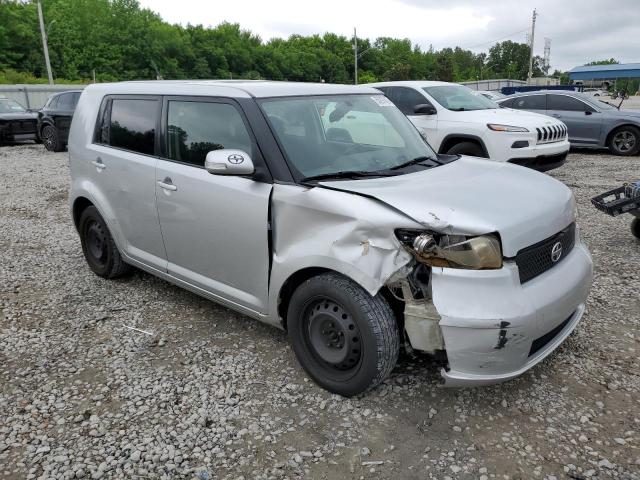 JTLKE50E591067708 - 2009 TOYOTA SCION XB SILVER photo 4