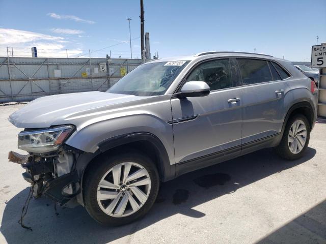 1V25C2CA0LC201802 - 2020 VOLKSWAGEN ATLAS CROS SE Серебристый фото 1