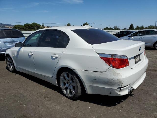 WBANB535X7CP03650 - 2007 BMW 550 I WHITE photo 2