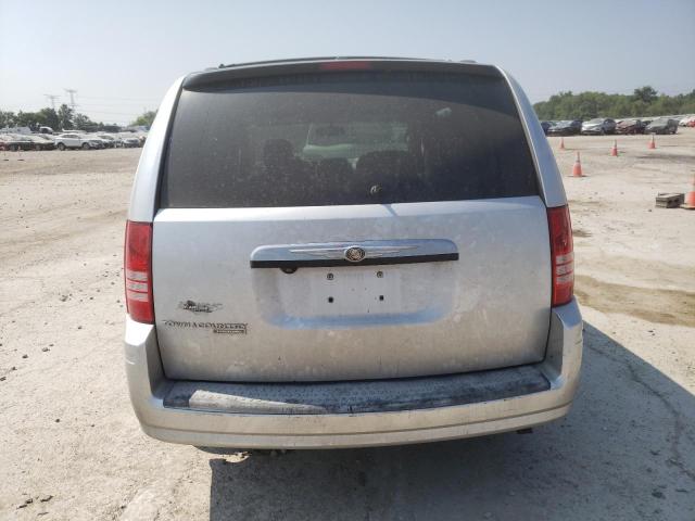 2A8HR54P38R679334 - 2008 CHRYSLER TOWN & COU TOURING SILVER photo 6