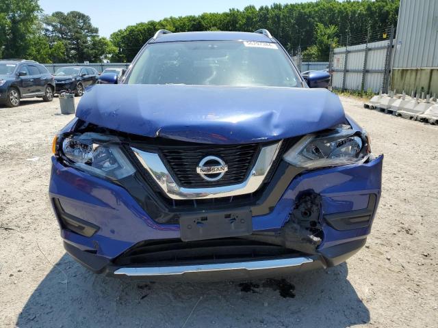 KNMAT2MT2HP567860 - 2017 NISSAN ROGUE S BLUE photo 5