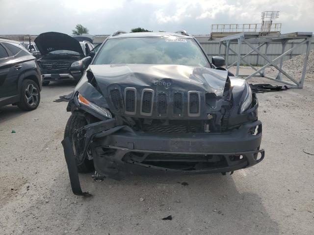 1C4PJMBB6HW633144 - 2017 JEEP CHEROKEE TRAILHAWK BLACK photo 5