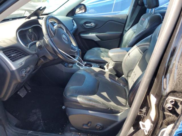 1C4PJMBB6HW633144 - 2017 JEEP CHEROKEE TRAILHAWK BLACK photo 7