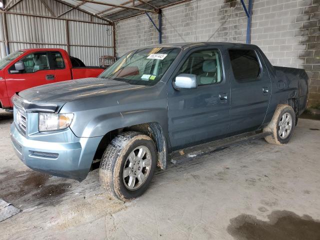 2HJYK16487H519389 - 2007 HONDA RIDGELINE RTS BLUE photo 1