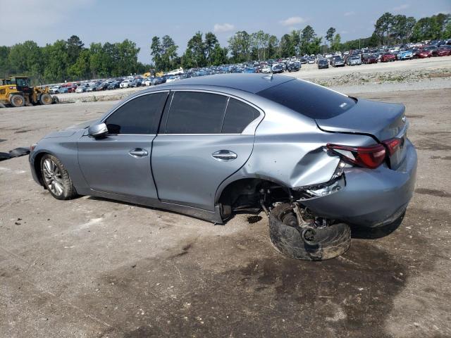 JN1EV7APXJM591169 - 2018 INFINITI Q50 LUXE BLUE photo 2