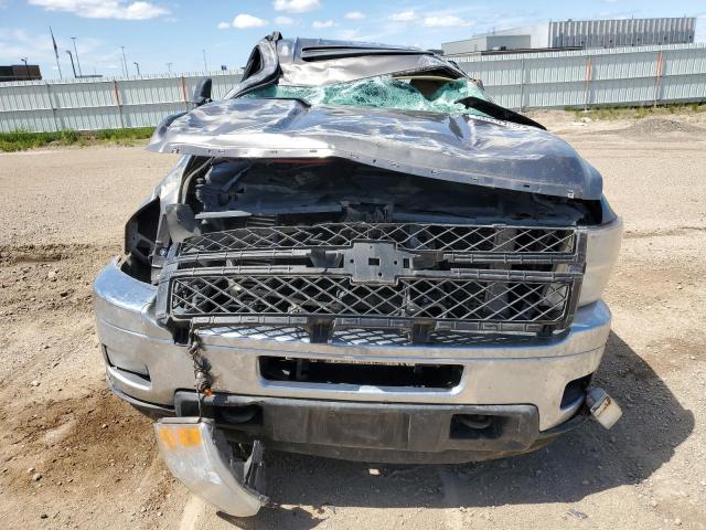 1GC4K1E8XCF170268 - 2012 CHEVROLET SILVERADO K3500 LTZ GRAY photo 5