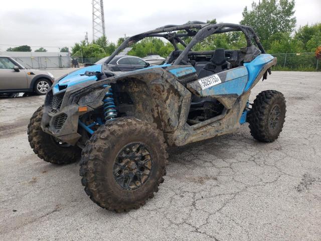 3JBVGAY41PE000432 - 2023 CAN-AM MAVERICK X DS TURBO BLUE photo 2