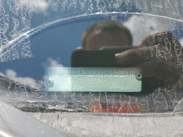 1FM5K8AR3KGA13374 - 2019 FORD EXPLORER POLICE INTERCEPTOR 白色 照片 13